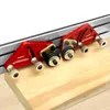 Professionele handgereedschapsets 1 paar Duidelijke precisie-voorraadgeleiders Houtbewerkingszaag Tafellager Roller Feeding Loc Boards Veiligheid