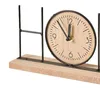 Horloges de table Horloge de bureau moderne cadeau de pendaison de crémaillère décoration de bureau créative artisanat pour bureau décor à la maison armoire ferme salon