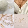 Ожерелья с подвесками, белый барочный нерегулярный натуральный пресноводный жемчуг, аксессуары «сделай сам» для женщин