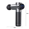 Massage Gun Massager LCD-scherm 99 Versnellingen 8 Hoofden Elektrische Fascia voor Nek Voet Lichaam 240229