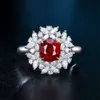 SGARIT vente en gros de bijoux fins en or 18 carats avec pierres précieuses de Madagasar 1,6 ct véritable pendentif en rubis rouge non chauffé