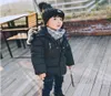 Winterkinder Fashon lässig warm warme Kapuze -Jungen Mäntel Outerwears für Kinder Dicke Sportmäntel Jackrts Outfit down Parkas3420231