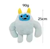 2024 Bambola con corona blu Bambola di peluche Rainbow Friends