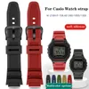 Watch Bands High Quality Rubber Watchband For Casio W218h AE-1200/1100 SGW-300 MRW-200 / F-108 Waterproof Resin Silicone Dust-Free Strap