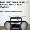 مشغل مشغل شريط الكاسيت مشغل FM AM اثنين من فرقة Radio Play سجل مزدوج مكبر صوت AC DC مكبرات الصوت Dual Mode Machine