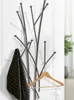 Kitchen Storage Nordic Light Luxury Entrance Coat Rack Creative Bathroom Wall Hanging Hook Simple Living Room Bedroom Hanger