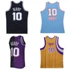 Costurado Jerseys de Basquete Mike Bibby 2001-02 Malha Hardwoods Clássico Retro Jersey Homens Mulheres Juventude S-6XL