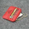 Keychains 럭셔리 디자이너 Damier Coin Purse Keychains Zippy Lady Fold Passport Women Purses 240303