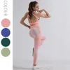 Lu Align Yoga Outfit Outfits السمين لول Tank Top Top Pants Litness Suit Girls Summer Sports Three Piece GRY LU-08 2024