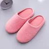 Indoor men and women home wood flooring lovers floor autumn and winter warm soft soled slippers