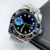 Watchsc- heren automatisch mechanisch horloge Optioneel waterdichte saffier Gliding Clasp 41 mm stalen polshorloges lichtgevend keramiek Roestvrij stalen lichtgevende horloges