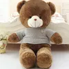 2024 New Arrival Teddy Bear 80 Cotton Light Brown Giant 406080cm Cute Plush Teddy Bear Huge Soft