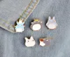 Infância meu vizinho adorável totoro chinchila broche botão pinos denim jaqueta pino emblema dos desenhos animados animal jóias gift1313166