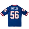 Stitched football Jersey 56 Lawrence Taylor 1986 mesh retro Rugby jerseys Men Women Youth S-6XL