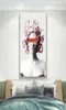 Roze Sculptuur Canvas Poster Graffiti Art Canvas Schilderij Cover Gezicht Creativiteit Muur Foto voor Woonkamer Decor1028892