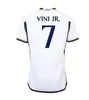 2023 2024 BELLINGHAM VINI Jr camisas de futebol Tchouameni camisa de futebol Real Madrids CAMAVINGA MODRIC Camisetas homens crianças kit uniformes fãs jogador camisa de futebol