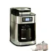 Tools 1000W Coffee Maker Machine Home Automatic LEDdisplay Bean Grinder Fresh Grinding American Espresso Coffee Tea Milk