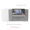10 pièces/lot boîte transparente étui de protection pour Nintendo SNES cartouche boîte de carte de jeu Super SNES PET étuis transparents anti-poussière/rayures