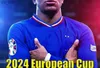 Fotbollströjor Euro Cup French Home Soccer Jerseys Coman Kante Maillot Foot Equipe Maillots Griezmann Kids Kit Men fans Football Shirth2434