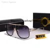 dita occhiali da sole designer da uomo occhiali da sole da donna LXN-EVO occhiali da sole in metallo 17 colori occhiali da esterno guida sunnies occhiali alla moda UV400 con confezione regalo