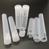 Tubi di plastica da imballaggio personalizzati Bottiglie in PVC Lunghezza 78 mm Confezione di contenitori di dimensioni diverse Etichetta personalizzata vuota