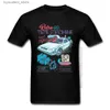 T-shirty męskie z powrotem do przyszłości 2 tshirty ponadwymiarowe 3xl Plain Black Vintage Auto Car Future Time Funny T Shirt Marty Science Movie Tshirt Man L240304