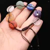 Link Armbanden Natuurlijke 7 Chakra Reiki Genezen Steen Halfedelstenen Vrouwen Verjaardagsfeestje Geschenken Maat 16x16mm