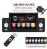 1 Din Araba Radyo Stereo 5 inç HD Dokunmatik Ekran Bluetooth Otomatik Multimedya MP5 Player FM Alıcı USB Mirror Link3556056