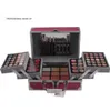 Neue Muster Professionelle Make-Up-Palette Kosmetik Box Bronzer Textmarker Rouge Make-Up Gesicht Pulver Fall Lidschatten Kits Wholesal6129935