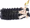 Brazylijska głęboka fala splata dziewicze ludzkie włosy falowe wątek ludzki humanhairbundles 8quot30quot3pcllot luzem bellahair7928028