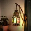 Wall Lamp Bohemia Turkish Restaurants Cafes Inn Bar Color Art Corridor