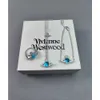 Designer viviennesss Westwoods Ring Western Empress Dowagers Transfer Bead Necklace Bracelet Ring Tiktok Fast and Traceless