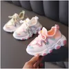 Sepatu anakanak musim semi baru untuk anak perempuan olahraga bayi antilembap modis sneakers kasual antiselip droppleverans dhgei