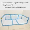 Väskor 2st Dog Pee Pee Holder Magnet för Leglifting Dogs i alla storlekar Valpkuddar Easy Installera PET -byte av byte