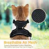 Leads ATUBAN Cat Harness and Leash for Walking,Escape Proof Soft Adjustable Vest Harnesses for Cats,Easy Control Breathable Reflective