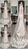 Schnelle Lieferung Hochzeitsschleier Langer eleganter Schleier mit Spitze Brautkleid Schleier Schönheit Braut eine Schicht lang auf Lager Schneller Versandpi6961151