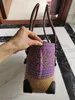 designer bags women fashion handbag luxury purse 25cm genuine totes fully handmade wax line stitching pink color fast delivery