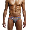 Jockmail cueca masculina sexy cuecas biquíni calcinha estampada JM313