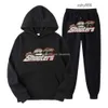 Hoodie Trapstar Full Tracksuit Rainbow Handduk broderi avkodande hooded sportkläder män och kvinnor sportkläder kostym dragkedja byxor storlek XL