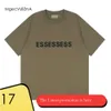 Essentialshoodie Marca Popolare Moda High Street T-shirt in cotone Felpa T-shirt Pullover T-shirt Uomini e donne larghi 422