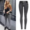 Jeans Skinny Fit Denim Jeans Stretch Comfort Lage taille 5 kleuren 240304