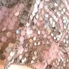 女性の戦車装飾されたスパンコールタンクトップイブニングトップレディースビンテージビーズメッシュサマーカジュアルノースリーブレスペイズリー
