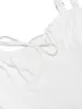 Dresses Ofea Double Layered High Quality Corset Dresses for Women 2023 Kawaii Vacation Party Outfits Sexy A Line Lace Up White Dress