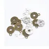 Charms 50pcs Antique Bronze Color Stopu