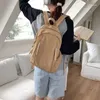 Рюкзак школьный для студентов, девочек, повседневные сумки унисекс на молнии, женские универсальные сумки