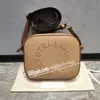 Torba kamery Stella McCartney duża torba dla kobiet czarne luksusowe projektanci torby zakupowe torby portfelowe posłańca skórzana torebki na ramiona torebki crossbody