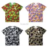 T-shirts Shark Men's Summer Mens Designer Skjorta Shorts Overized T Shirts Men Clothing Bathing Ape 240304
