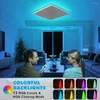 Taklampor LED -lampa Ljusstyrka Flushbonading Inomhusbelysning Skydda ögonen Hållbar dimbar med fjärrkontroll för sovrumets badrum