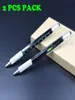 2 pçs pacote 6 em 1 ferramenta canetas stylus material de alumínio metal chave de fenda régua nível caneta esferográfica multifunções tools6138441