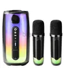 Haut-parleurs portables 2 en Pulse 7 haut-parleur Bluetooth sans fil microphone bouffée pulse7 caisson de basses étanche musique Audio plein écran coloré PLUSE7 2434